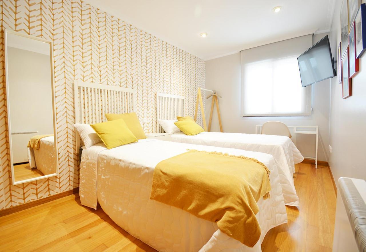 וילאגרסיה דה ארוסה Galihost - Atico Con Terraza Y Vistas Al Mar En Vilagarcia מראה חיצוני תמונה