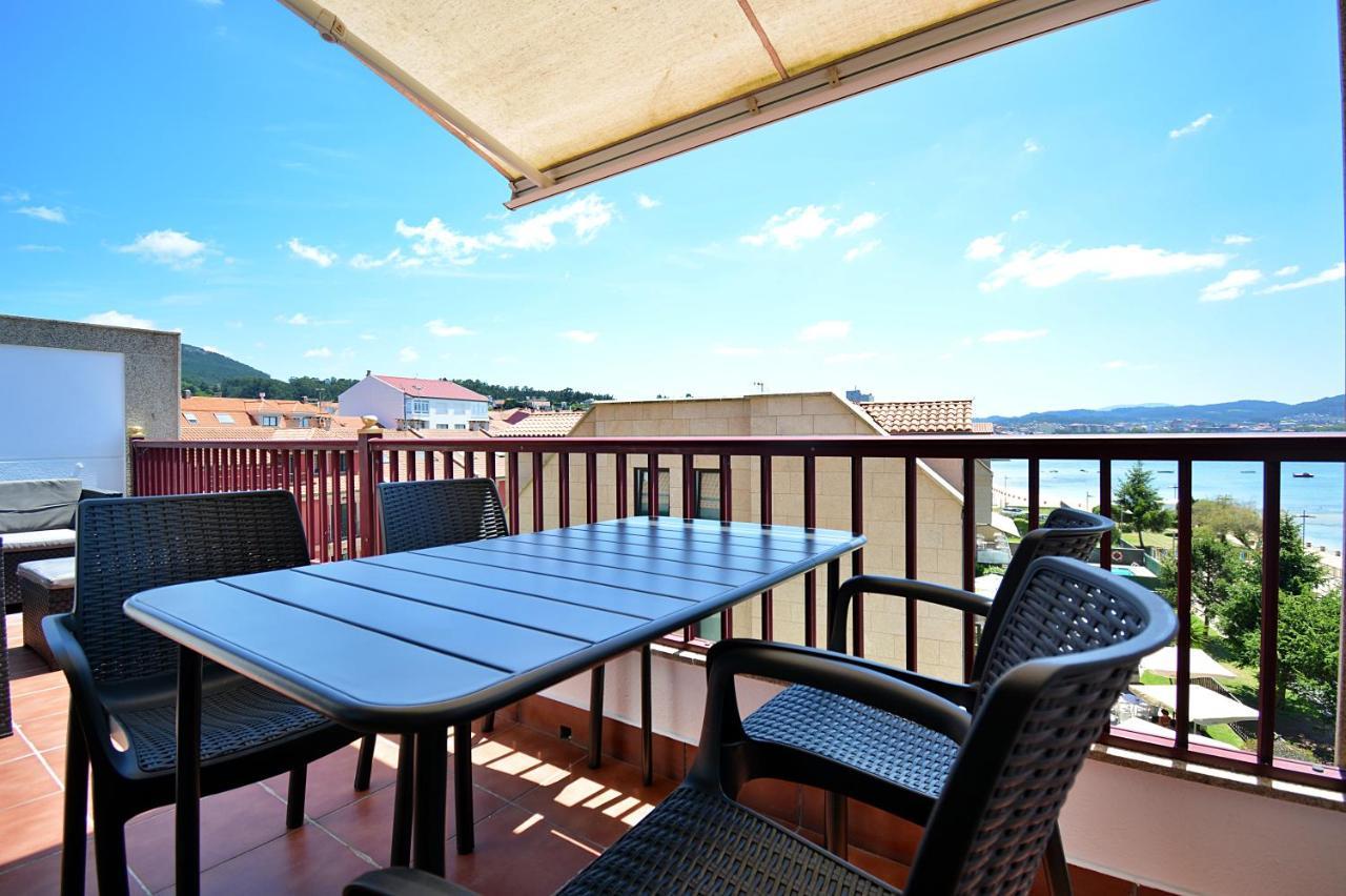 וילאגרסיה דה ארוסה Galihost - Atico Con Terraza Y Vistas Al Mar En Vilagarcia מראה חיצוני תמונה