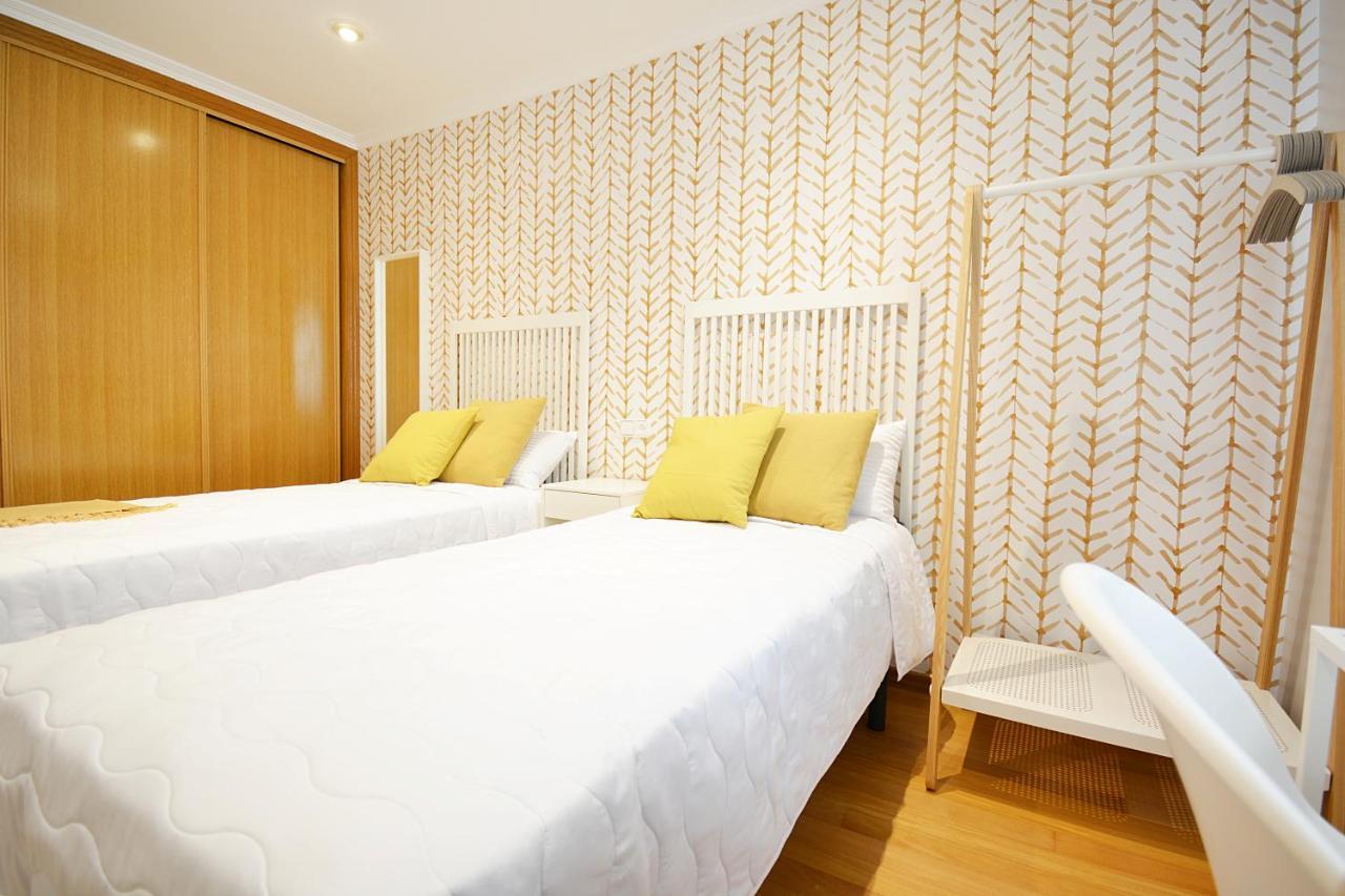 וילאגרסיה דה ארוסה Galihost - Atico Con Terraza Y Vistas Al Mar En Vilagarcia מראה חיצוני תמונה