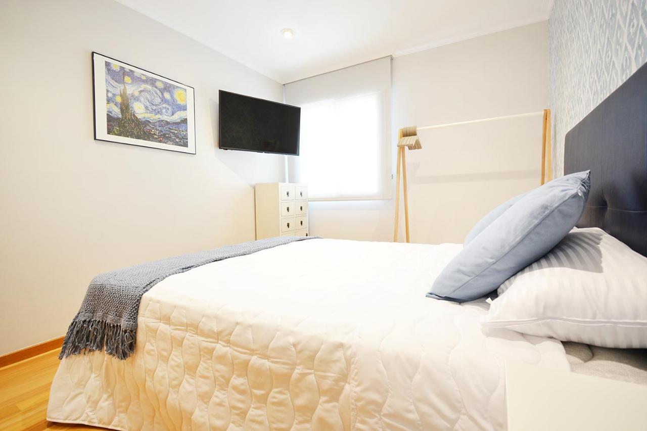 וילאגרסיה דה ארוסה Galihost - Atico Con Terraza Y Vistas Al Mar En Vilagarcia מראה חיצוני תמונה