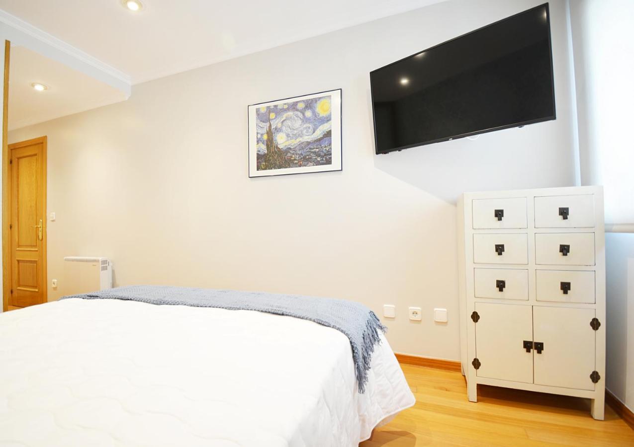 וילאגרסיה דה ארוסה Galihost - Atico Con Terraza Y Vistas Al Mar En Vilagarcia מראה חיצוני תמונה